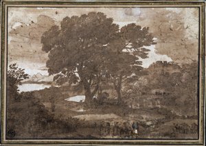 Landskab af Claude Lorrain