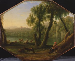 Landskab af Claude Lorrain