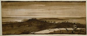 Panorama fra Sasso af Claude Lorrain