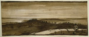 Panorama fra Sasso, 1649-1655 af Claude Lorrain