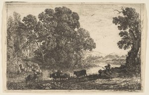 Kohyrden, 1636. af Claude Lorrain