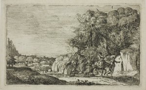 Flugten til Egypten af Claude Lorrain