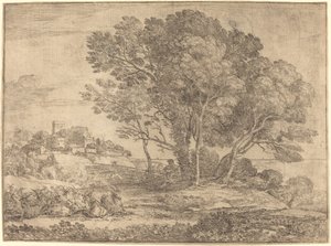 Gedehyrden af Claude Lorrain