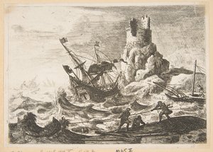 Forliset, ca. 1638-41. af Claude Lorrain
