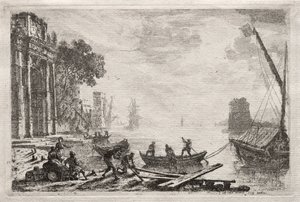 Solnedgangen af Claude Lorrain