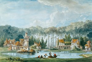 Hameau, Petit Trianon, 1786