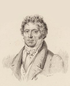 Portræt af komponisten Anton Reicha 1770-1836, 1837. af Claude Marie François Dien