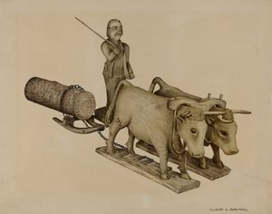 Log-transport af Claude Marshall