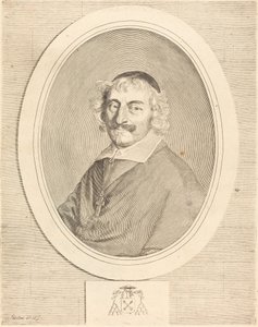 Alphonse III Delbene, biskop af Orleans af Claude Mellan