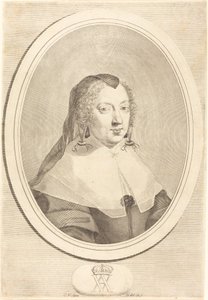 Anne af Østrig af Claude Mellan