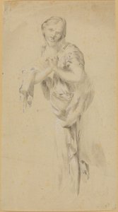 Den bodfærdige Maria Magdalene af Claude Mellan