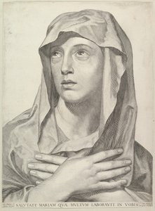 Jomfrubuste, 1650. af Claude Mellan