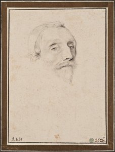 Kardinal Richelieu af Claude Mellan
