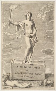 Feminin figur. af Claude Mellan