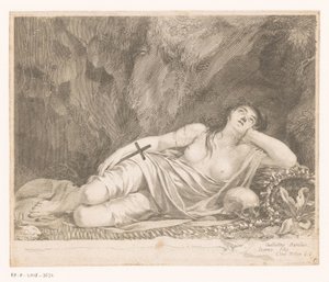 Saint Mary Magdalene beliggende i en hule