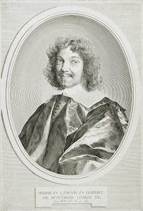 Henri-Louis Habert de Montmor af Claude Mellan