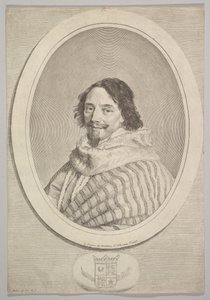 Henry de Mesmes. af Claude Mellan