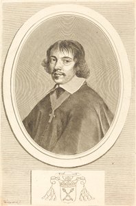 Jean-Francois Paul de Gondi, kardinal af Retz af Claude Mellan