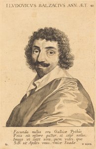 Jean-Louis Guez de Balzac af Claude Mellan