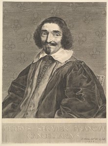 Kansler Pierre Seguier, 1639. af Claude Mellan