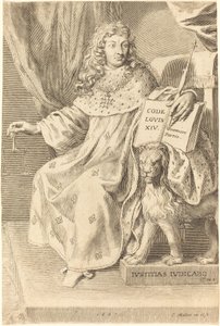 Ludvig XIV af Claude Mellan