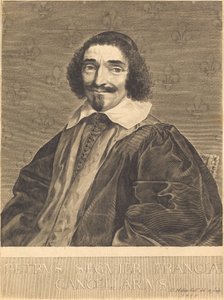 Pierre Séguier af Claude Mellan