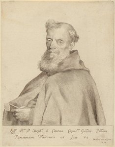 Portræt af Étienne da Cesena af Claude Mellan