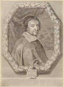 Portræt af Victor Le Bouthillier af Claude Mellan