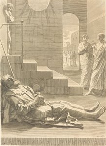 Sankt Alexis af Claude Mellan