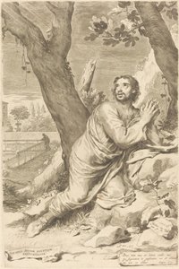 Sankt Augustin af Claude Mellan