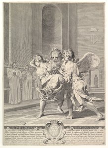 Sankt Peter Nolas, 1627 af Claude Mellan