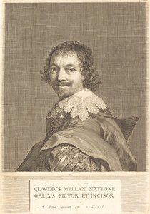 Selvportræt af Claude Mellan