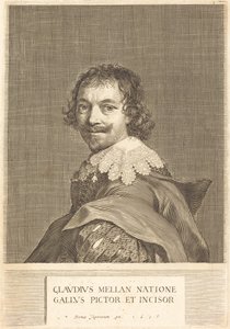Selvportræt af Claude Mellan