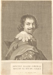 Selvportræt af Claude Mellan