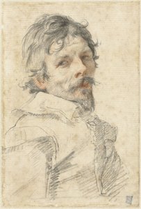 Selvportræt, ca. 1640. af Claude Mellan