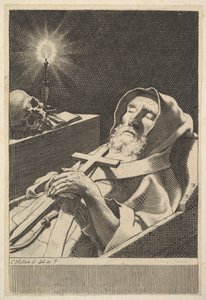 Sankt Frans de Paul. af Claude Mellan