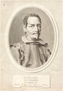 Vincenzo Giustiniani af Claude Mellan