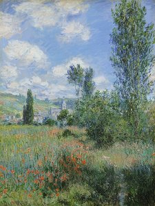 Udsigt over Vétheuil. 1880