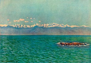 Antibes, 1888, 1937. af Claude Monet