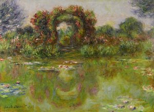 Åkandedam, Rosiers, 1913 af Claude Monet