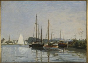 Lystfartøjer, Argenteuil af Claude Monet
