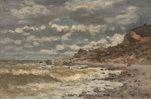 Havet i Sainte-Adresse af Claude Monet
