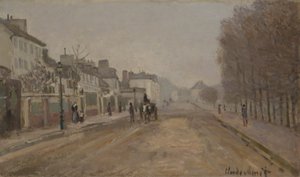 Heloise Boulevard, Argenteuil, 1872 af Claude Monet