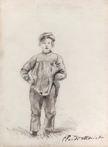 Dreng på landet af Claude Monet