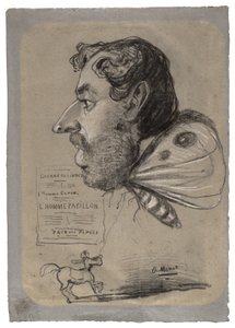 Karikatur af Jules Didier af Claude Monet