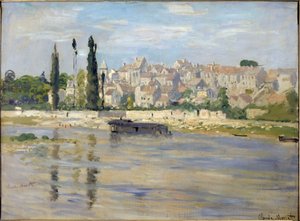 Carrieres-Saint-Denis - 1872. Olie på lærred af Claude Monet