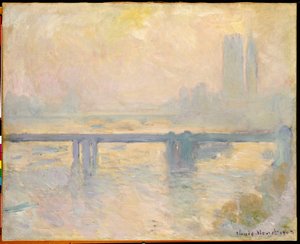 Charing Cross Bridge, 1903 af Claude Monet