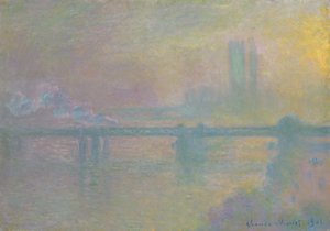 Charing Cross Bridge, London, 1901. af Claude Monet