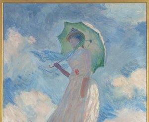 Figurtest i fri luft af Claude Monet