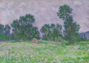 En blomstereng ved Giverny af Claude Monet